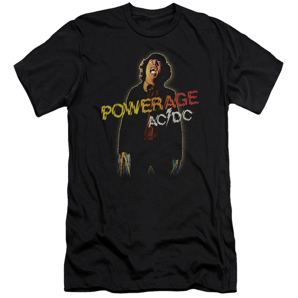 AC/DC Powerage - Men's Premium Slim Fit T-Shirt Men's Premium Slim Fit T-Shirt ACDC   