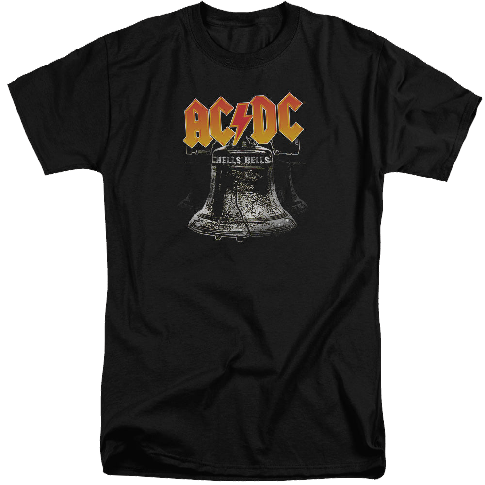 ACDC Acdc Hells Bells - Men's Tall Fit T-Shirt Men's Tall Fit T-Shirt ACDC   