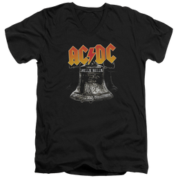 ACDC Acdc Hells Bells - Men's V-Neck T-Shirt Men's V-Neck T-Shirt ACDC   