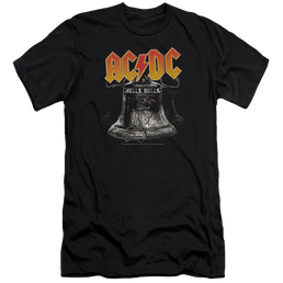 ACDC Acdc Hells Bells - Men's Premium Slim Fit T-Shirt Men's Premium Slim Fit T-Shirt ACDC   