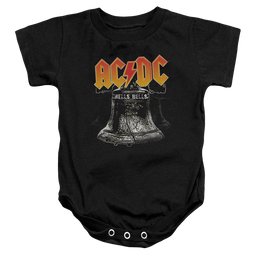 ACDC Acdc Hells Bells - Baby Bodysuit Baby Bodysuit ACDC   