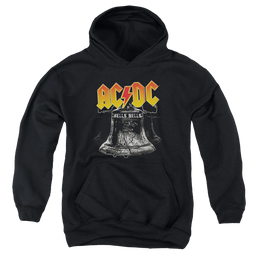 ACDC Acdc Hells Bells - Youth Hoodie Youth Hoodie (Ages 8-12) ACDC   