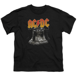 ACDC Acdc Hells Bells - Youth T-Shirt Youth T-Shirt (Ages 8-12) ACDC   