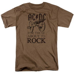 Acdc For Those About To Rock - Men's Regular Fit T-Shirt Men's Regular Fit T-Shirt ACDC   