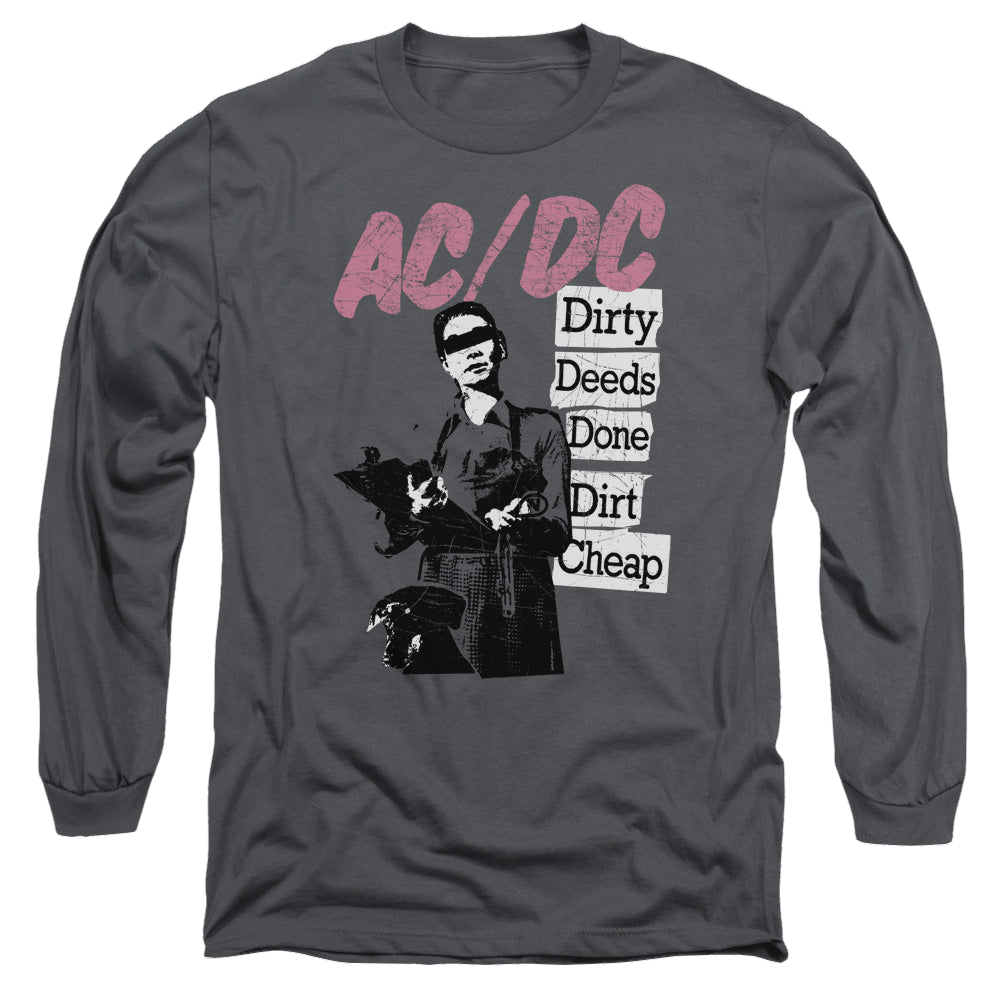 ACDC Acdc Dirty Deeds - Men's Long Sleeve T-Shirt Men's Long Sleeve T-Shirt ACDC   