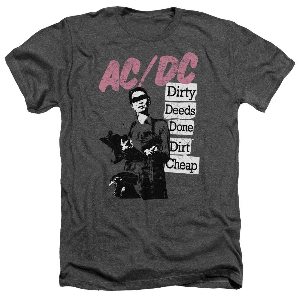 ACDC Acdc Dirty Deeds - Men's Heather T-Shirt Men's Heather T-Shirt ACDC   