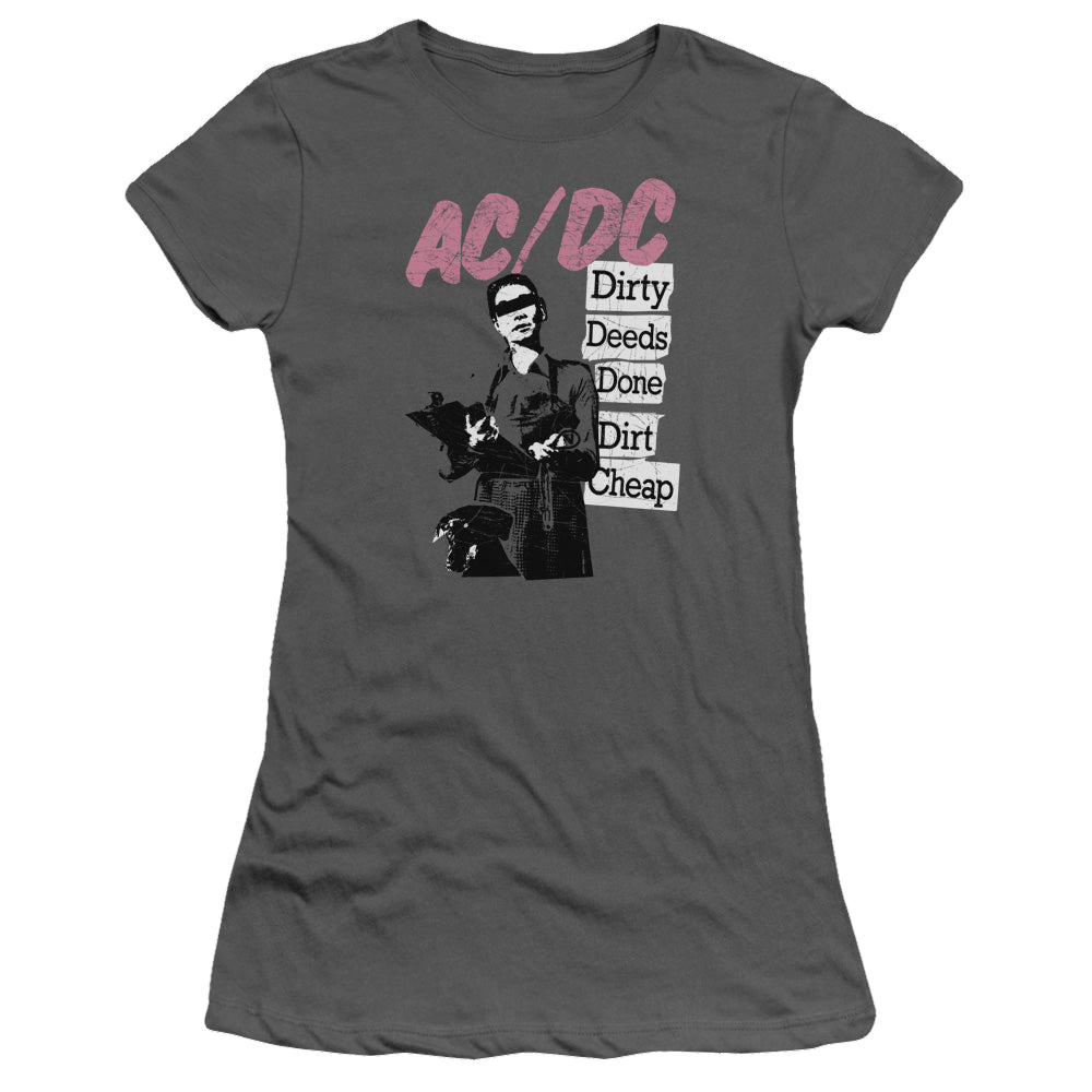 ACDC Acdc Dirty Deeds - Juniors T-Shirt Juniors T-Shirt ACDC   