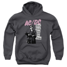 ACDC Acdc Dirty Deeds - Youth Hoodie Youth Hoodie (Ages 8-12) ACDC   