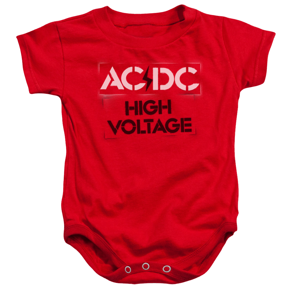 AC/DC High Voltage Stencil - Baby Bodysuit – Sons of Gotham