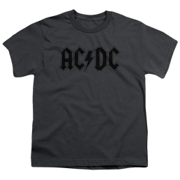 AC/DC Worn Logo - Youth T-Shirt (Ages 8-12) Youth T-Shirt (Ages 8-12) ACDC   