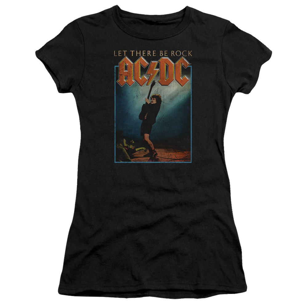 AC/DC Let There Be Rock - Juniors T-Shirt Juniors T-Shirt ACDC   