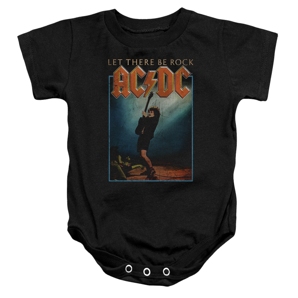 AC/DC Let There Be Rock - Baby Bodysuit Baby Bodysuit ACDC   