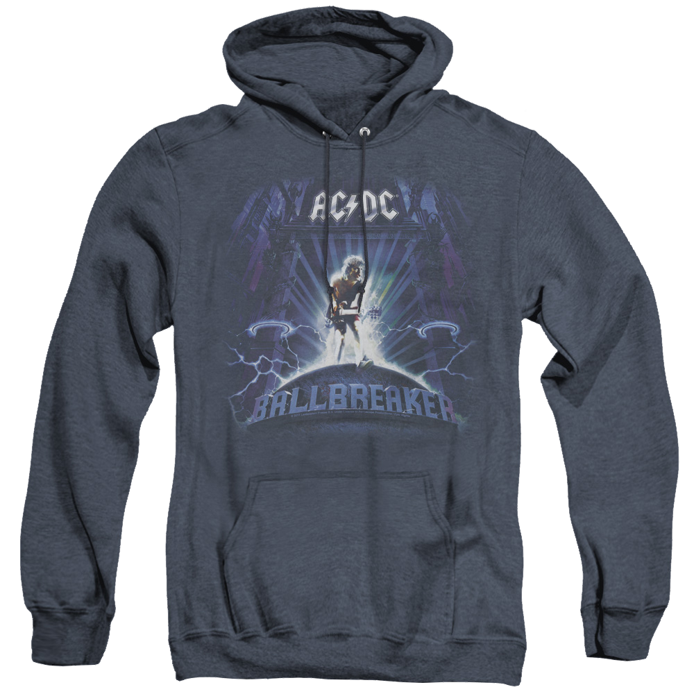 Acdc Ballbreaker - Heather Pullover Hoodie Heather Pullover Hoodie ACDC   