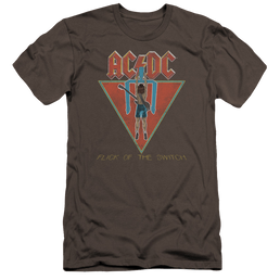 AC/DC Flick Of The Switch - Men's Premium Slim Fit T-Shirt Men's Premium Slim Fit T-Shirt ACDC   