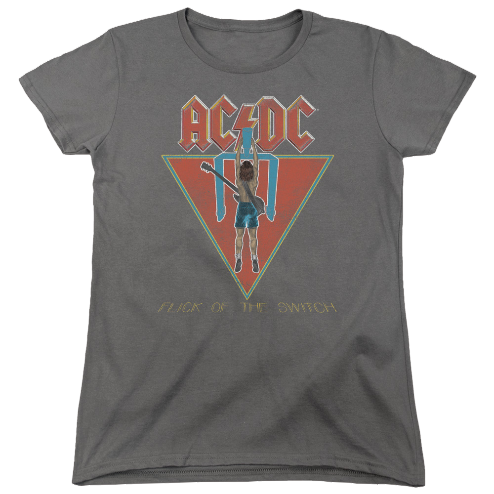 AC/DC Flick Of The Switch - Women's T-Shirt Women's T-Shirt ACDC   