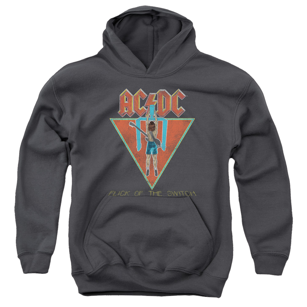 AC/DC Flick Of The Switch - Youth Hoodie (Ages 8-12) Youth Hoodie (Ages 8-12) ACDC   