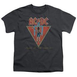 AC/DC Flick Of The Switch - Youth T-Shirt (Ages 8-12) Youth T-Shirt (Ages 8-12) ACDC   