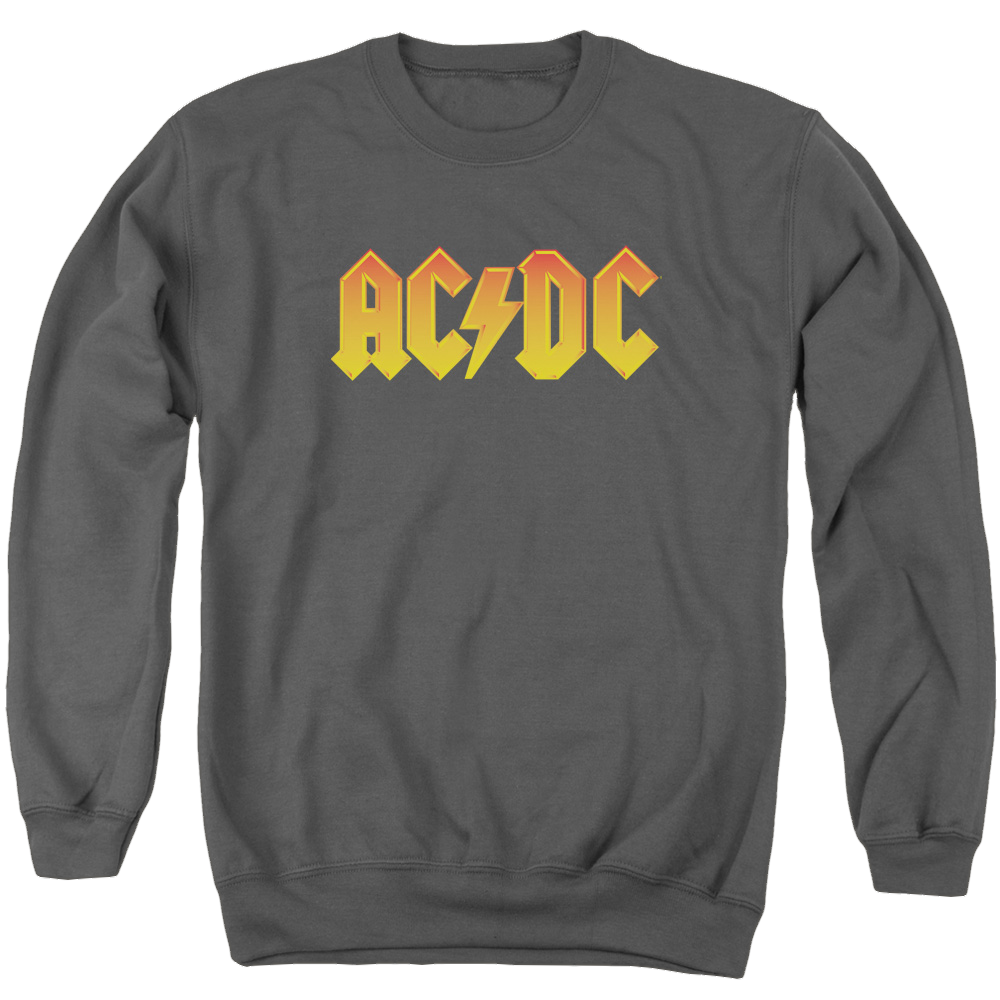 AC/DC Logo - Men's Crewneck Sweatshirt Men's Crewneck Sweatshirt ACDC   