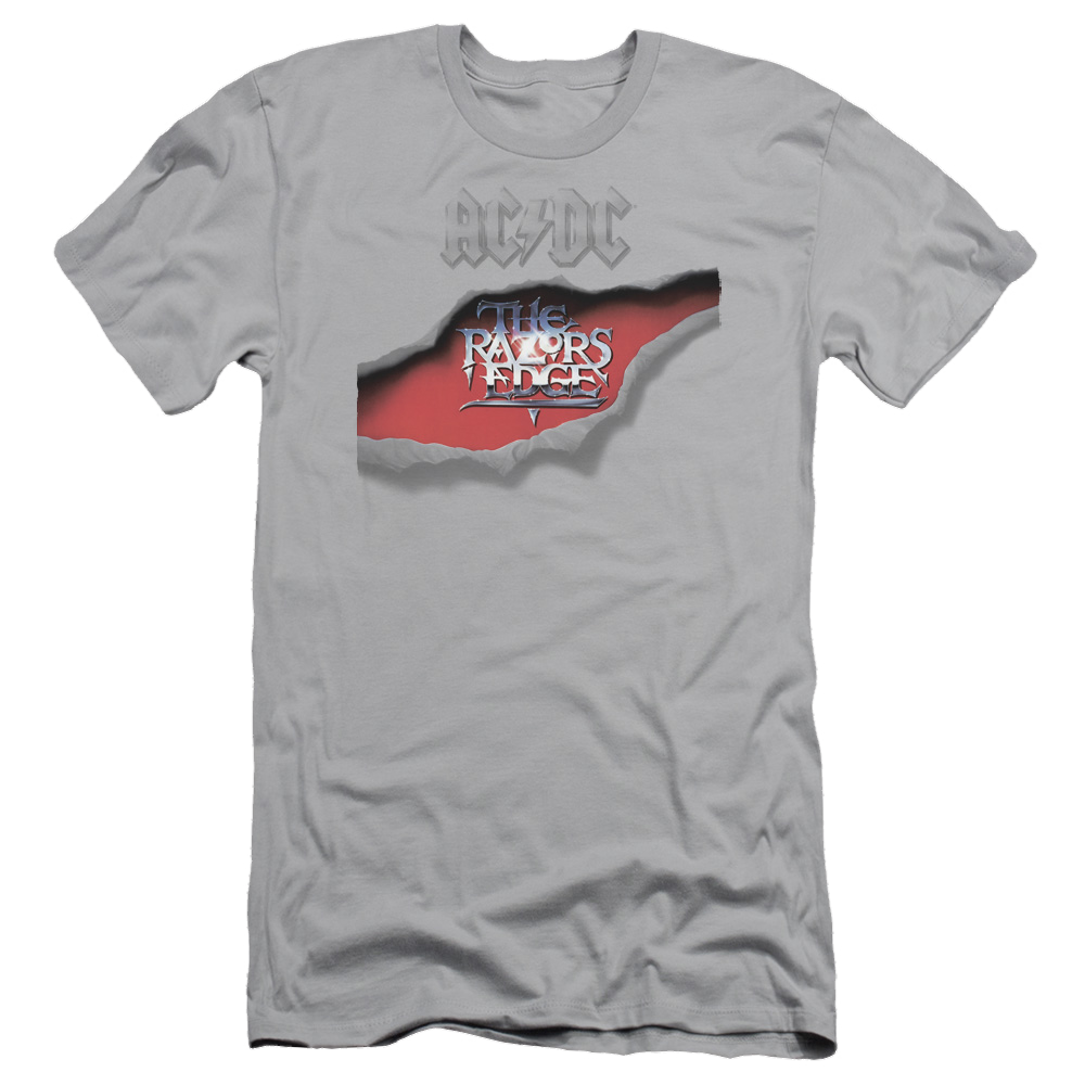 AC/DC Razors Edge - Men's Slim Fit T-Shirt Men's Slim Fit T-Shirt ACDC   