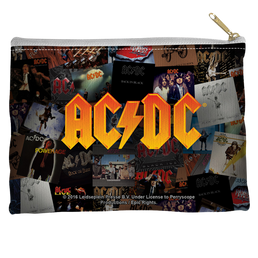 Acdc - Albums Straight Bottom Pouch Straight Bottom Accessory Pouches ACDC   