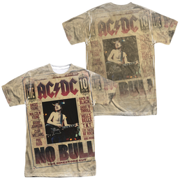 AC/DC No Bull Men's All Over Print T-Shirt Men's All-Over Print T-Shirt ACDC   