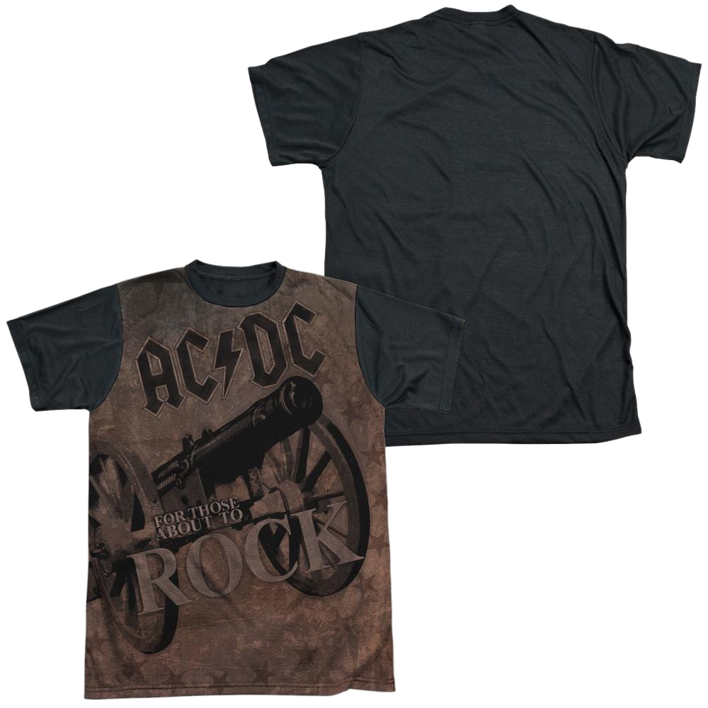 AC/DC We Salute You - Men's Black Back T-Shirt Men's Black Back T-Shirt ACDC   