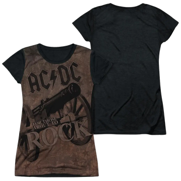 AC/DC We Salute You juniors black back t-shirt