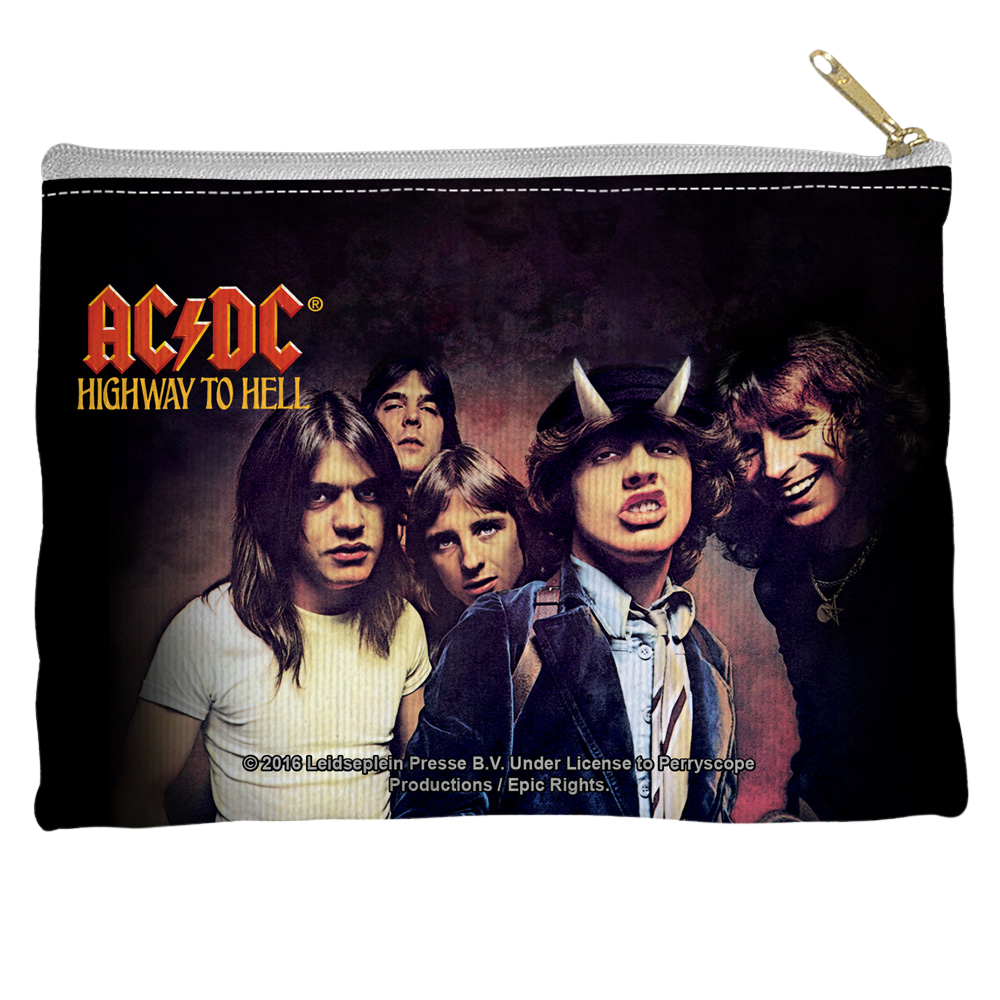 Acdc - Highway Straight Bottom Pouch Straight Bottom Accessory Pouches ACDC   