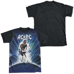 AC/DC Lightning - Men's Black Back T-Shirt Men's Black Back T-Shirt ACDC   