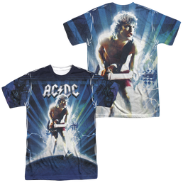 AC/DC Lightning Men's All Over Print T-Shirt Men's All-Over Print T-Shirt ACDC   