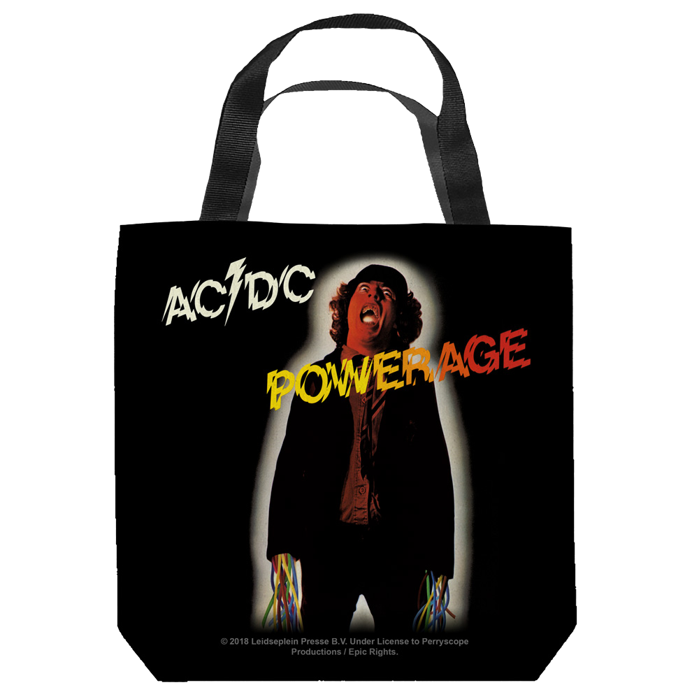Acdc Powerage Cover - Tote Bag Tote Bags ACDC   