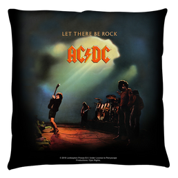 Acdc Let There Be Rock Cover - Throw Pillows Throw Pillows ACDC   