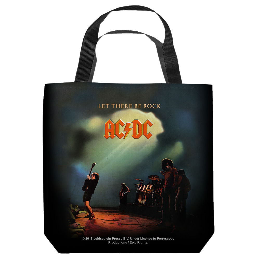Acdc Let There Be Rock Cover - Tote Bag Tote Bags ACDC   