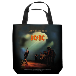 Acdc Let There Be Rock Cover - Tote Bag Tote Bags ACDC   