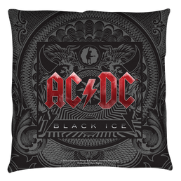 Acdc Black Ice Cover - Throw Pillows Throw Pillows ACDC   