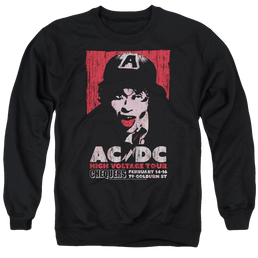 AC/DC High Voltage Live 1975 - Men's Crewneck Sweatshirt Men's Crewneck Sweatshirt ACDC   