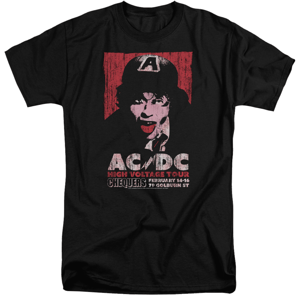 AC/DC High Voltage Live 1975 - Men's Tall Fit T-Shirt Men's Tall Fit T-Shirt ACDC   