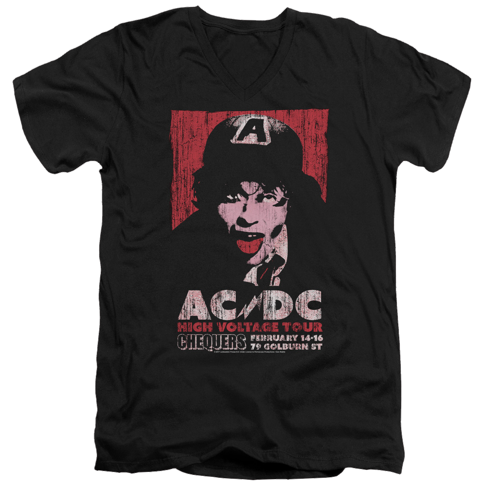 AC/DC High Voltage Live 1975 - Men's V-Neck T-Shirt Men's V-Neck T-Shirt ACDC   