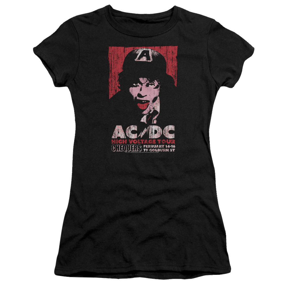 AC/DC High Voltage Live 1975 - Juniors T-Shirt Juniors T-Shirt ACDC   