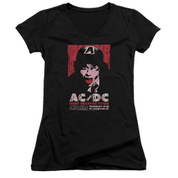 AC/DC High Voltage Live 1975 - Juniors V-Neck T-Shirt Juniors V-Neck T-Shirt ACDC   