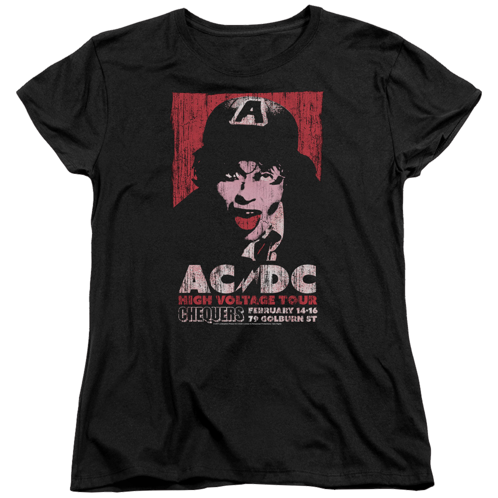 AC/DC High Voltage Live 1975 - Women's T-Shirt Women's T-Shirt ACDC   