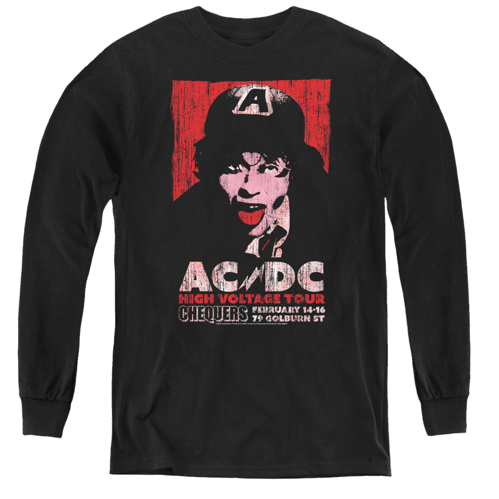 Acdc High Voltage Live 1975 - Youth Long Sleeve T-Shirt Youth Long Sleeve T-Shirt ACDC   