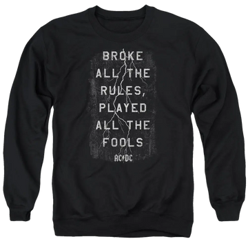 AC/DC Struck - Men's Crewneck Sweatshirt ACDC