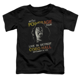AC/DC Powerage Tour - Toddler T-Shirt Toddler T-Shirt ACDC   