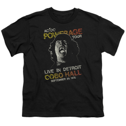 AC/DC Powerage Tour - Youth T-Shirt (Ages 8-12) Youth T-Shirt (Ages 8-12) ACDC   