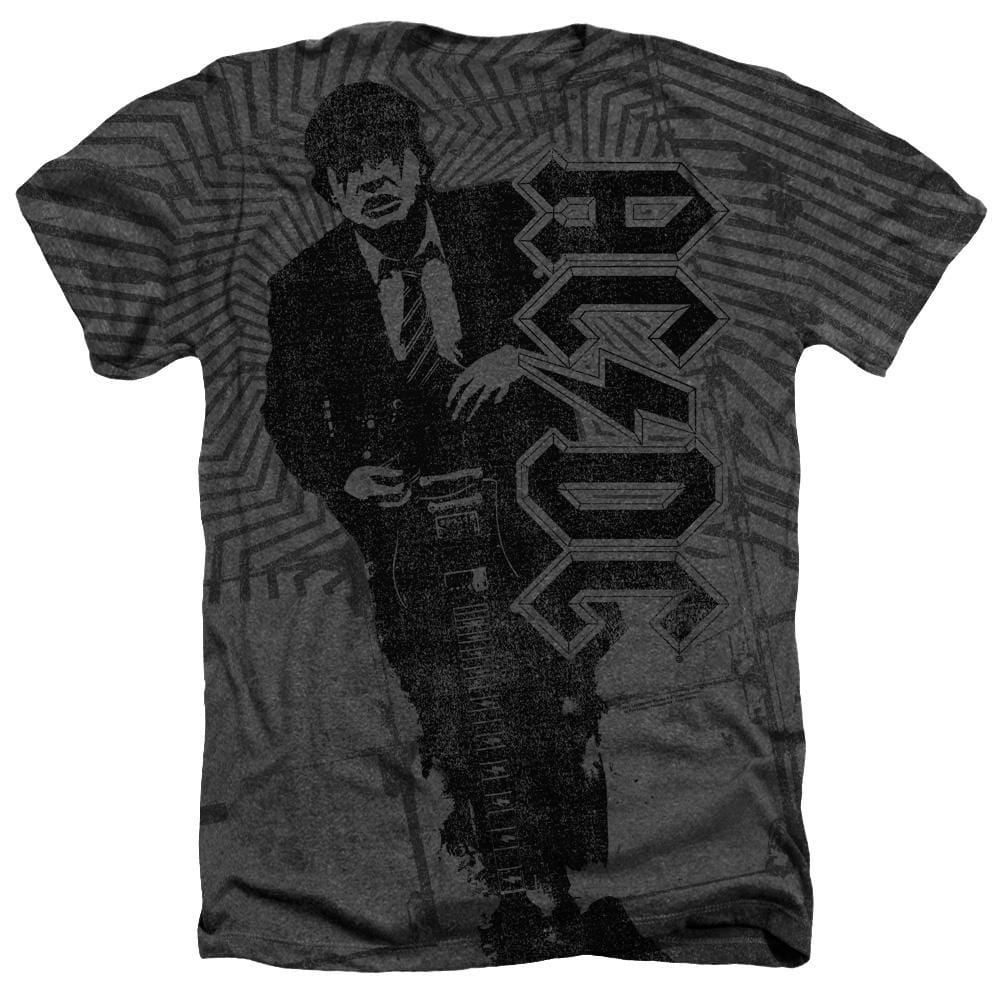 Acdc Angus Adult Regular Fit Heather T-Shirt Men's All-Over Heather T-Shirt ACDC Adult Regular Fit Heather T-Shirt S Multi