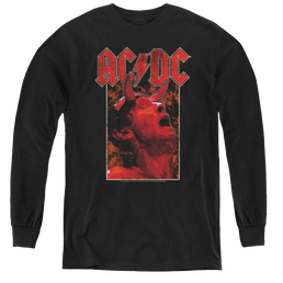 Acdc Horns - Youth Long Sleeve T-Shirt Youth Long Sleeve T-Shirt ACDC   