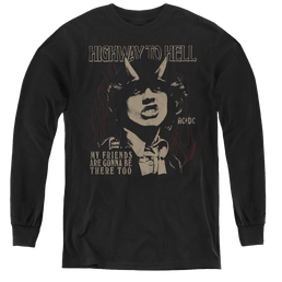 Acdc My Friends - Youth Long Sleeve T-Shirt Youth Long Sleeve T-Shirt ACDC   