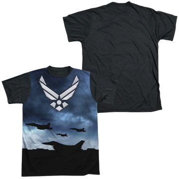 Air Force Take Off - Men's Black Back T-Shirt U.S. Air Force