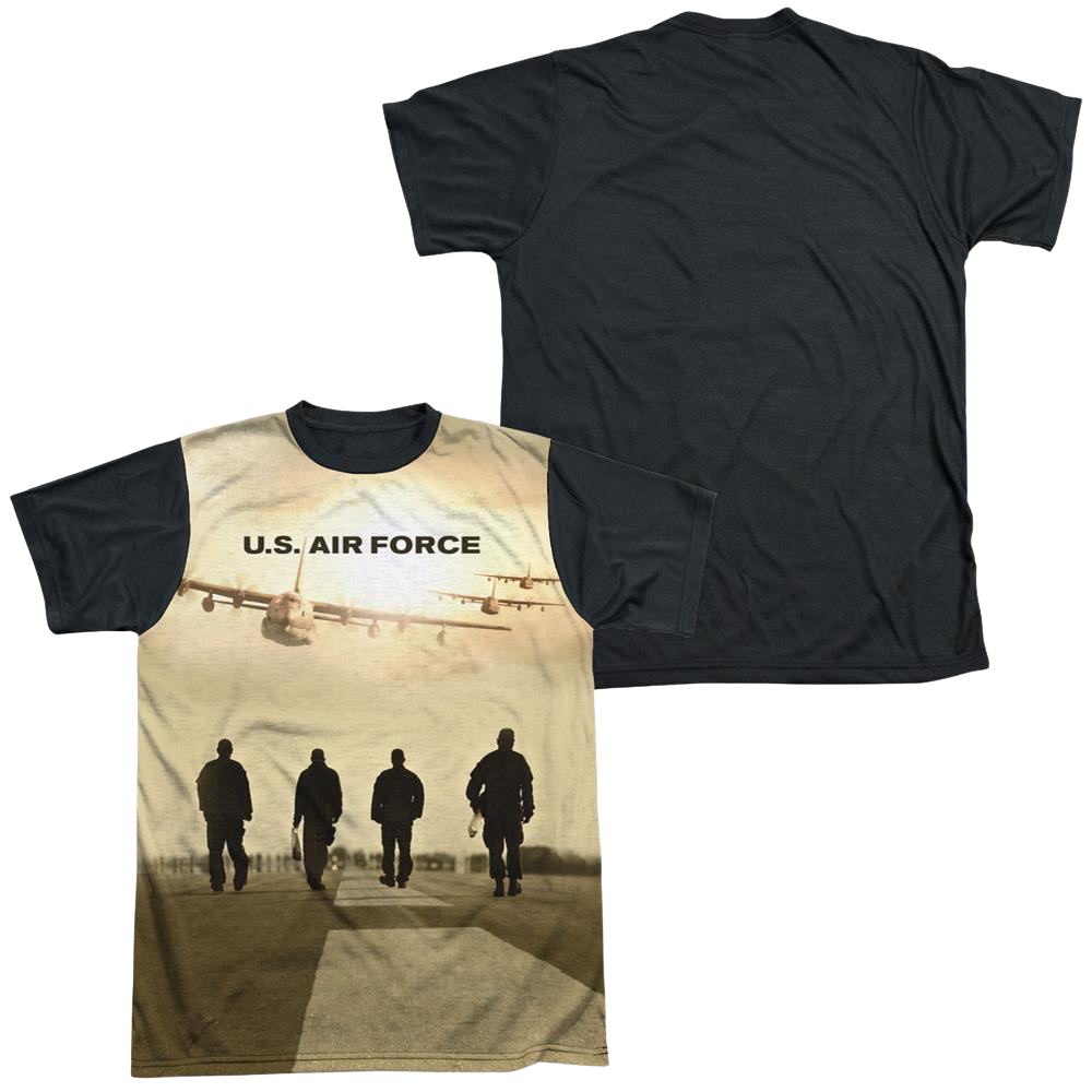 Air Force Long Walk - Men's Black Back T-Shirt Men's Black Back T-Shirt U.S. Air Force   